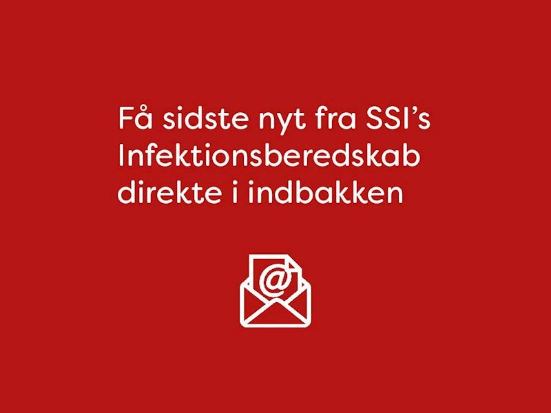 Tilmeld dig nyhedsbrev om infektionsberedskab