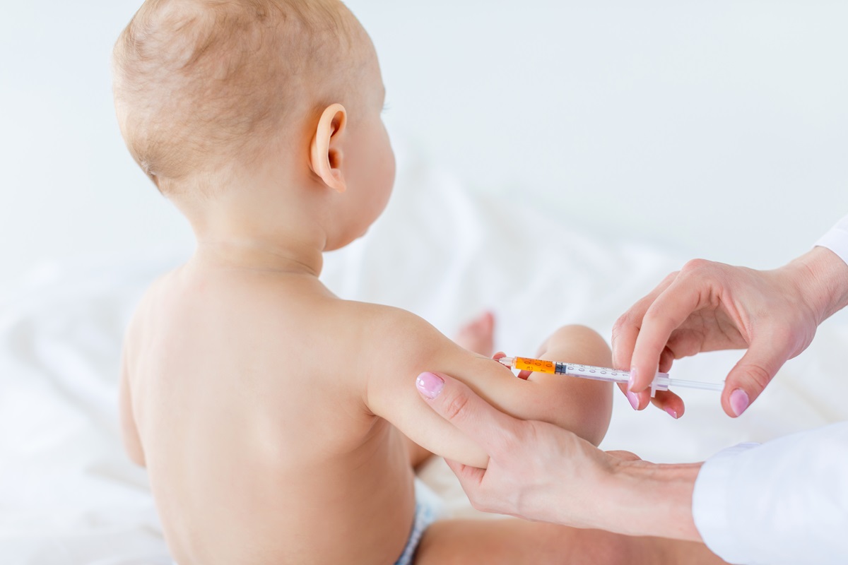 Barn bliver vaccineret