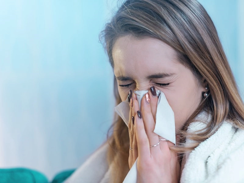 Influenza dominerede sæsonen for luftvejsinfektioner