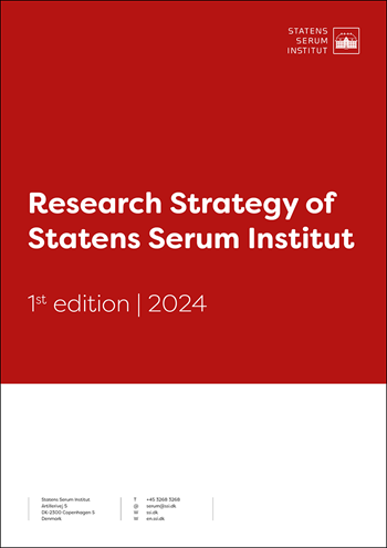 Forside af Research Strategy of Statens Serum Institut