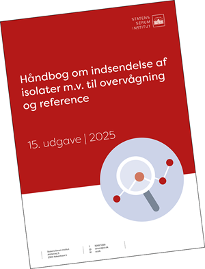 Forside af: Håndbog om indsendelse af isolater m.v. til overvågning og reference