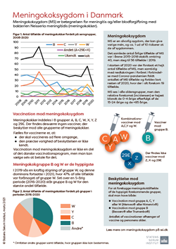 Thumbnail af infografik om meningokoksygdom i Danmark 