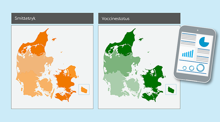 Illustration, der viser typer af SSI's dashboards