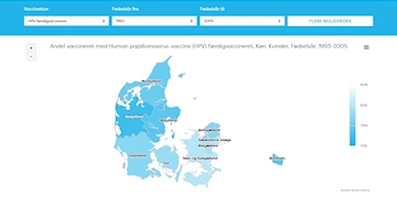 Overvågning i tal, grafer og kort